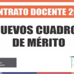 CUADRO DE MÉRITOS DE POSTULANTES AL CONCURSO PÚBLICO DE CONTRATACIÓN DE DOCENTES